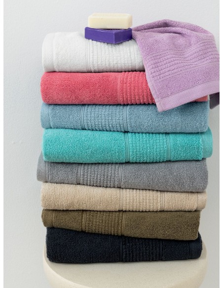 Πετσέτα Λουτρού Towels Collection 70x140 ROKE BEIGE Palamaiki