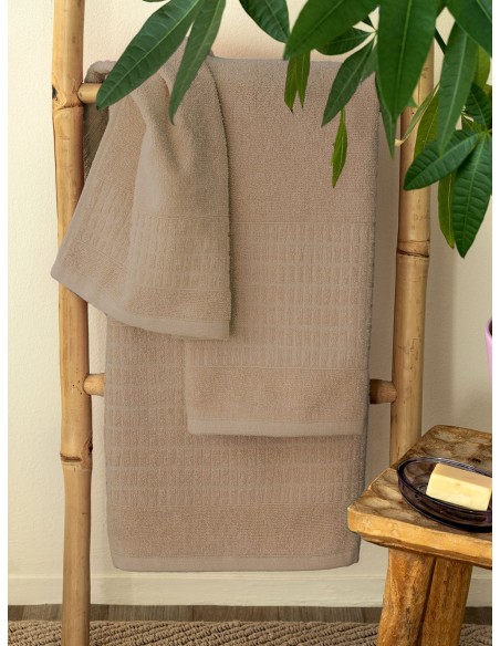 Πετσέτα Χεριών Towels Collection 30x50 ROLL BEIGE Palamaiki
