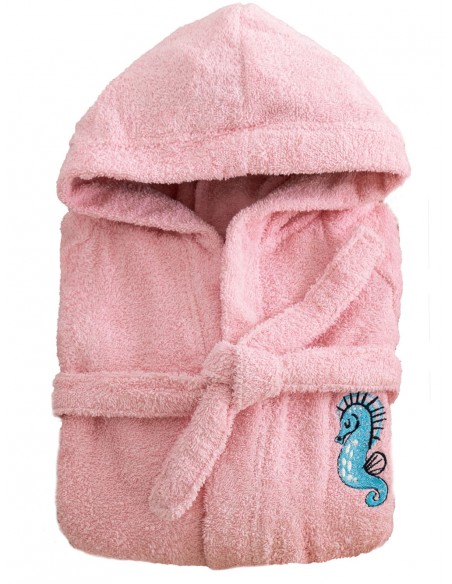 Μπουρνούζι Με Κουκούλα Palamaiki TAMI PINK 4-6
