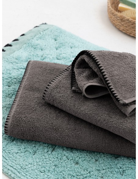 Πετσέτα Χεριών 30x50 Palamaiki Brooklyn Coal