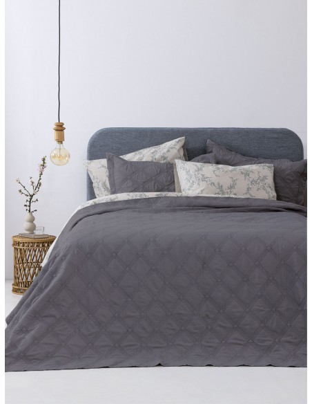 Σετ Κουβερλί υπέρδιπλο 220x240 IFIGENEIA GREY Palamaiki