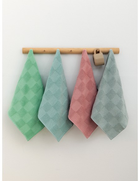 Σετ 2 Πετσέτες Κουζίνας Kitchen Towels 40x60 SUKI GREEN Palamaiki