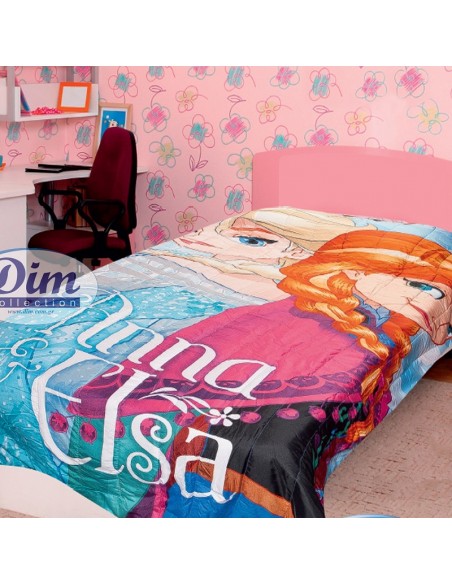 Κουβερλί Μονό Δύο Όψεων Disney Dim Collection Frozen 510