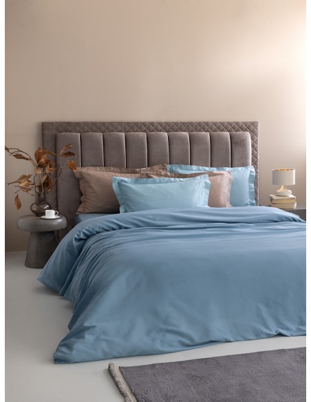 Σεντόνια Γίγας 285x270 (Σετ) Palamaiki Posh Sateen Denim
