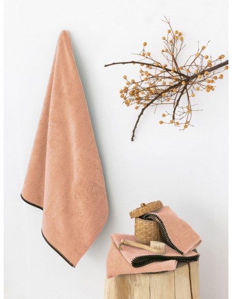 Πετσέτα Λουτρού 70x140 Palamaiki Brooklyn Peach