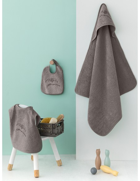 Βρεφικό Σετ Λουτρού Palamaiki BJ524 Grey
