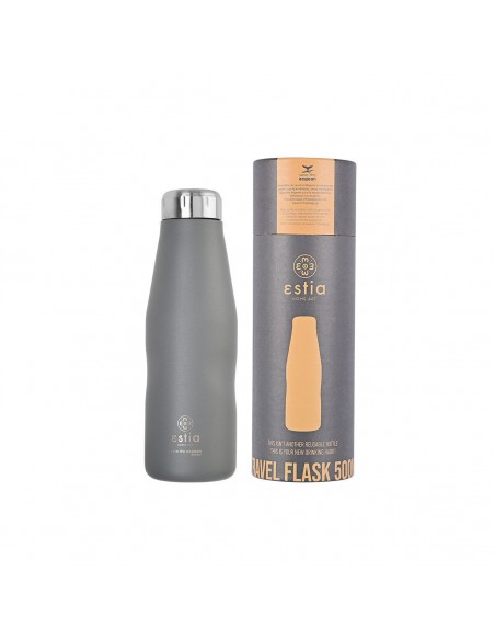 Θερμός 500ml εstia Save The Aegean Fjord Grey 01-8550