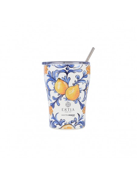 Θερμός Coffee Mug Save The Aegean 350ml AMALFI COAST εstia
