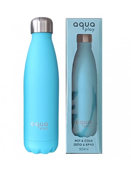 Μπουκάλι Θερμός 500 ml AquaPlay Γαλάζιο