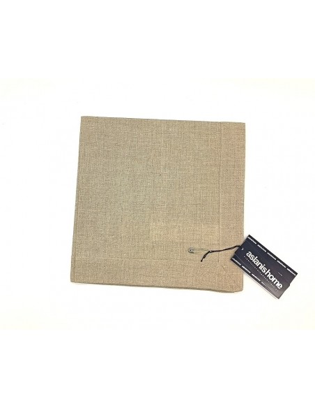 Πετσέτες Φαγητού 45x45 (σετ 4 Τεμαχίων) Aslanis Home Simplicity Μπεζ