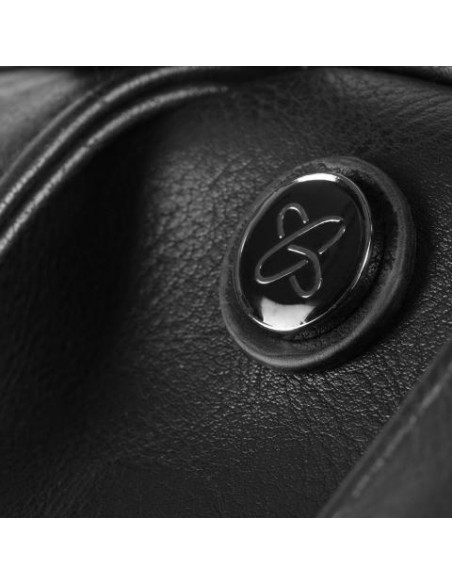 Τσάντα Αλλαξιέρα Vegan Δέρμα Black Silver Cross
