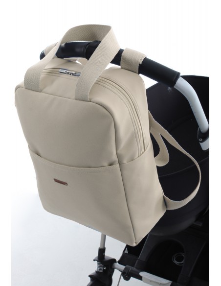 Τσάντα Αλλαξιέρα Backpack Maria Εκρού Uzturre