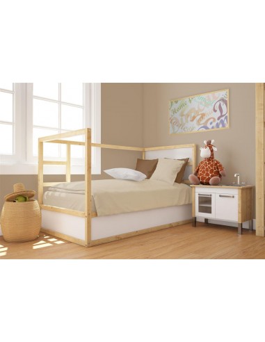 Παπλωματοθήκη bebe Solid 502 120X160 Beige Dimcol