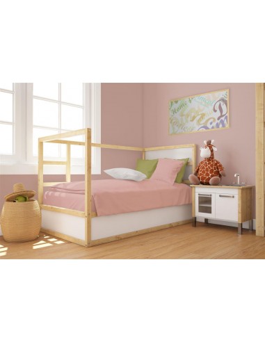 Παπλωματοθήκη bebe Solid 503 120X160 Dusty Rose...