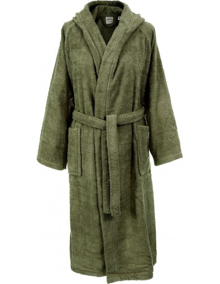 Μπουρνούζι Με Κουκούλα XLarge 3010 Olive Dimcol