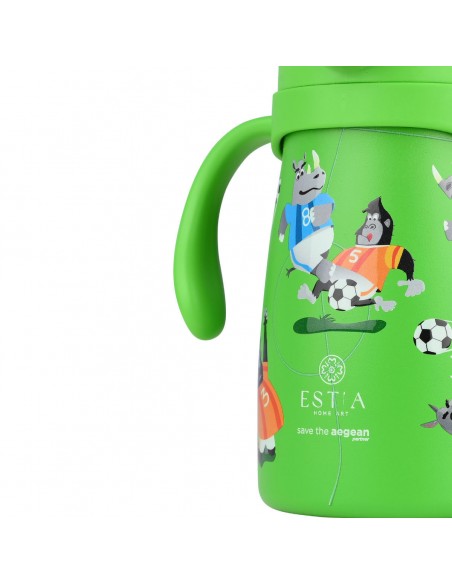 Θερμός Παιδικό Bubble Bottle 300ml JUNGLE KICK εstia