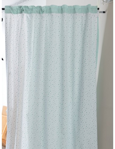 Κουρτίνα Bon Bon 170x270 BB101 AQUA Palamaiki