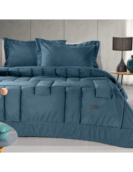 Πάπλωμα Υπέρδιπλο 220x240 Guy Laroche Scarlett Blue Saphire