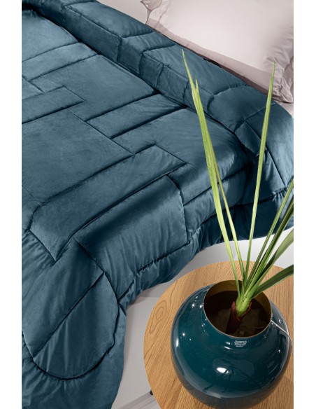 Πάπλωμα Υπέρδιπλο 220x240 Guy Laroche Scarlett Blue Saphire