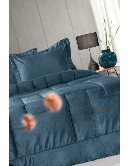 Πάπλωμα Υπέρδιπλο 220x240 Guy Laroche Scarlett Blue Saphire