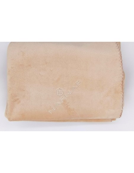 Ριχτάρι Πολυθρόνας 140x180 Fleece Naf Naf Iris Σομόν