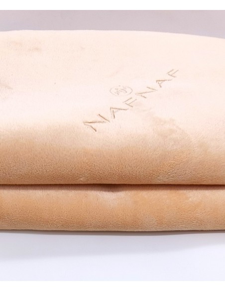 Ριχτάρι Πολυθρόνας 140x180 Fleece Naf Naf Iris Σομόν