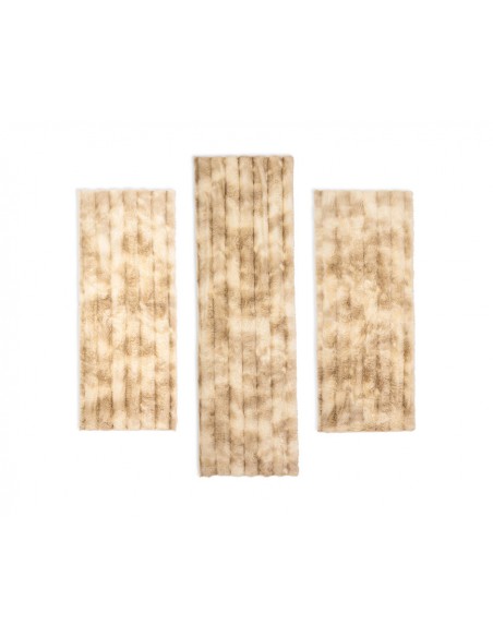 Χαλιά Κρεβατοκάμαρας (Σετ 3τμχ) Mcdecor Rabbit Beige - MCDECOR
