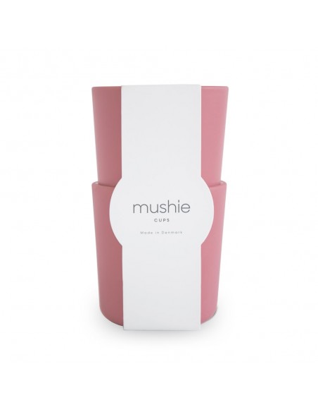Σετ 2 Ποτηράκια PP Dusty Rose - Mushie