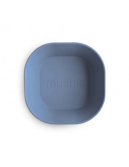 Σετ 2 Μπωλ PP Square Twilight Blue - Mushie
