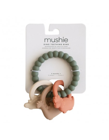 Κρίκος με Μασητικά Παιχνιδάκια Dino - Mushie