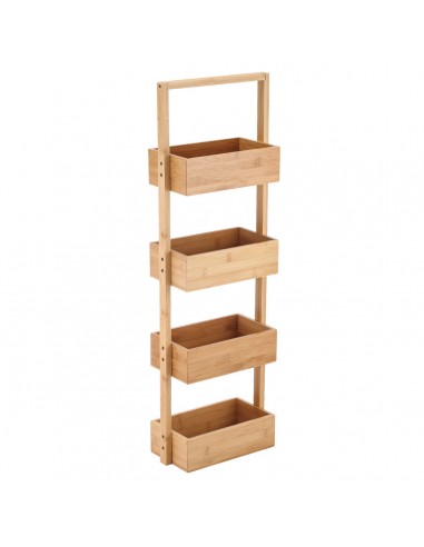Ραφιέρα Δαπέδου Bamboo EssentialsS Με 4 Ράφια...