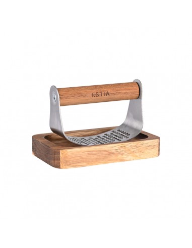 Πρέσα Σκόρδου ALLURE Με Δισκάκι 12x7.5x8cm εstia
