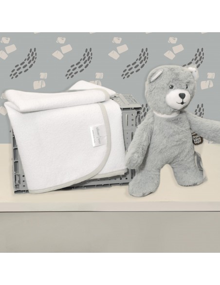 Σελτεδάκι 40x60cm 300gr/sm Με Γκρι Ρέλι - Oliver Baby