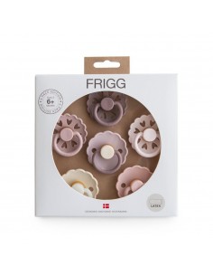 Σετ 6 Πιπίλες Latex FRIGG –...