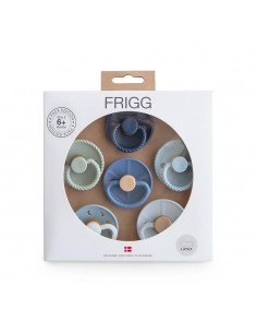 Σετ 6 Πιπίλες Latex FRIGG –...