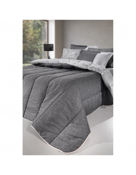 Πάπλωμα Υπέρδιπλο 220x240 Guy Laroche Safari Anthracite
