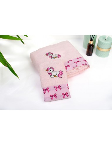 Πετσέτα Με Κέντημα Σετ 2 τεμ bebe Unicorn 187...