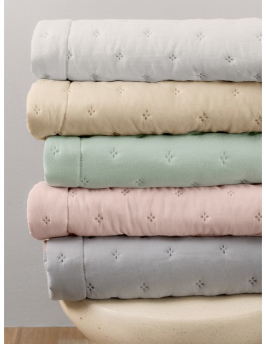 Κουβερλί υπέρδιπλο 220x240 NICO/2 GREY Palamaiki