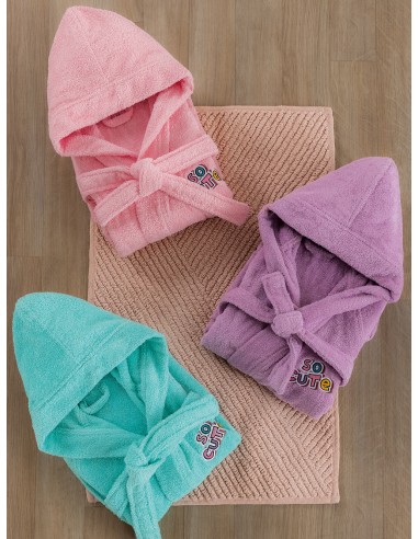 Μπουρνούζι με Κουκούλα Kids Bath CUTE LILAC...