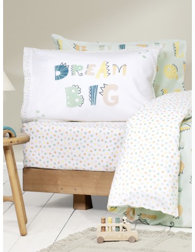 Παπλωματοθήκη Μονή (σετ) Dream Big Nima Home