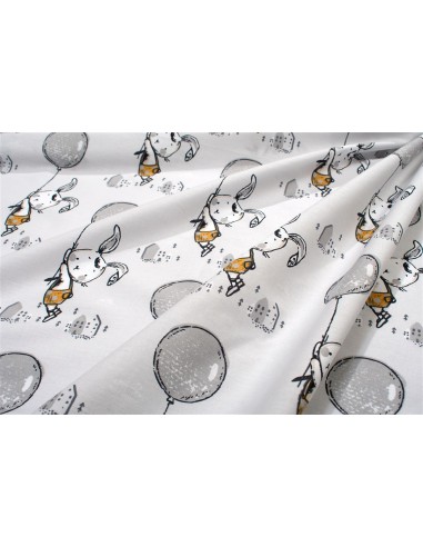 Πάνα Χασέ bebe Floating Bunny 715 80X80 Grey...