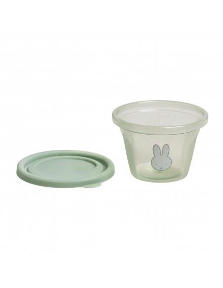 Σετ 6 Φαγητοδοχείων 120ml Miffy Green KOKO