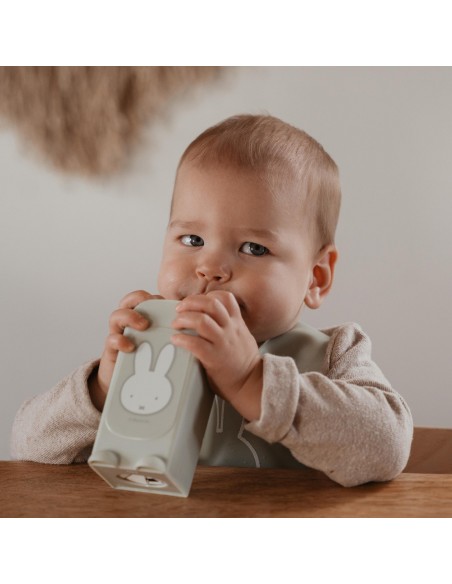 Σαλιάρα Σιλικόνης Miffy Green KOKO