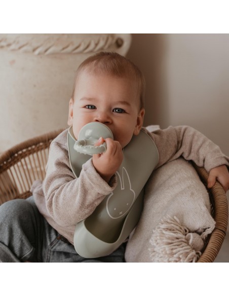 Σαλιάρα Σιλικόνης Miffy Green KOKO