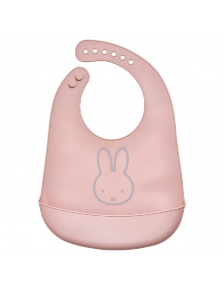 Σαλιάρα Σιλικόνης Miffy Pink KOKO
