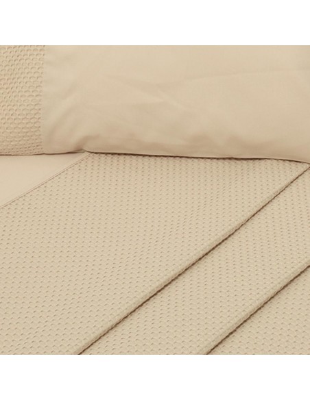 Σετ 2 Σεντόνια Λίκνου με φάσα Πικέ 75x110  Des. 454 Oliver Baby