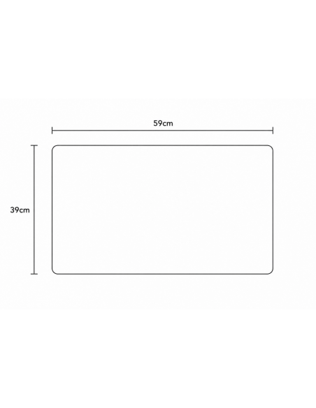 Πατάκι Εισόδου 40x60cm ''HOME & Stripes'' MRShome
