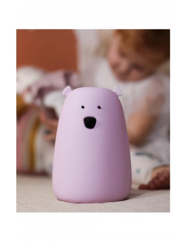Λάμπα Σιλικόνης Bear Lamp Lavender - Rabbit &...