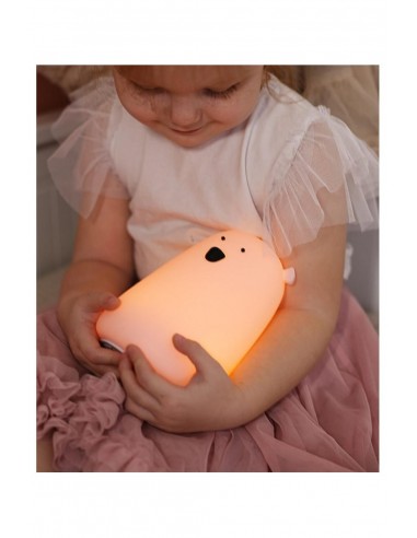 Λάμπα Σιλικόνης Bear Lamp Lavender - Rabbit &...
