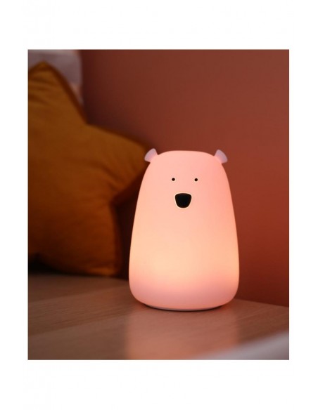 Λάμπα Σιλικόνης Bear Lamp Lavender - Rabbit & Friends